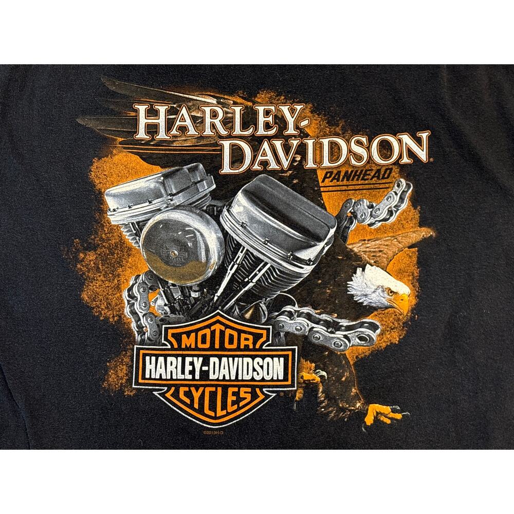 Harley Davidson Motorcycles 2019 Panhead Eagle Morris Plains Nj L biker shirt